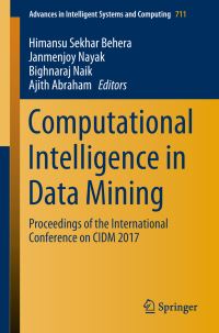 Book Cover for Computational Intelligence in Data Mining by Himansu Sekhar Behera, Janmenjoy Nayak, Bighnaraj Naik, Ajith Abraham