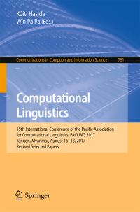 Book Cover for Computational Linguistics by Kôiti Hasida, Win Pa Pa