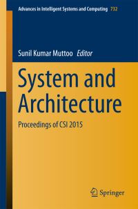 Book Cover for System and Architecture by Sunil Kumar Muttoo