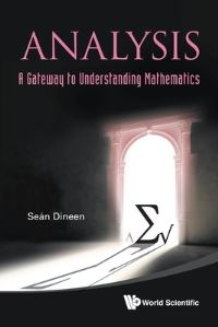 Book Cover for Analysis by Sean Dineen
