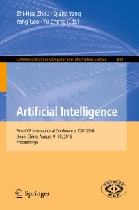 Book Cover for Artificial Intelligence by ZhiHua Zhou, Qiang Yang, Yang Gao, Yu Zheng