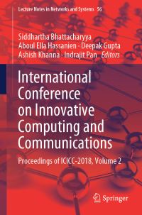 Book Cover for International Conference on Innovative Computing and Communications Volume 2 by International Conference on Innovative Computing and Communications