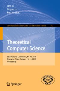 Book Cover for Theoretical Computer Science by Lian Li, Pinyan Lu, Kun He