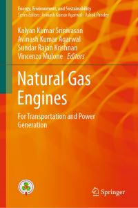 Book Cover for Natural Gas Engines by Kalyan Kumar Srinivasan, Avinash Kumar Agarwal, Sundar Rajan Krishnan, Vincenzo Mulone