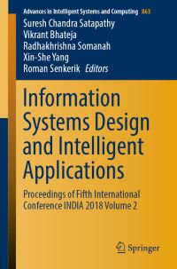 Book Cover for Information Systems Design and Intelligent Applications Volume 2 by International Conference on Information Systems Design and Intelligent Applications