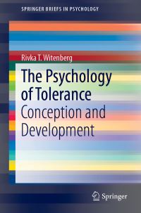 Book Cover for The Psychology of Tolerance by Rivka T. Witenberg