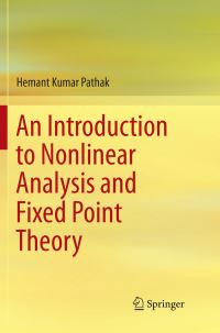 Book Cover for An Introduction to Nonlinear Analysis and Fixed Point Theory by Hemant Kumar Pathak