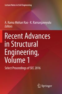 Book Cover for Recent Advances in Structural Engineering, Volume 1 by A Rama Mohan Rao, K Ramanjaneyulu