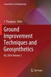 Book Cover for Ground Improvement Techniques and Geosynthetics by T Thyagaraj