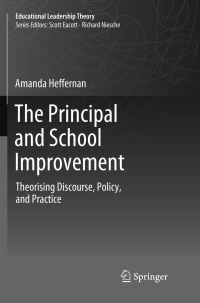 Book Cover for The Principal and School Improvement by Amanda Heffernan