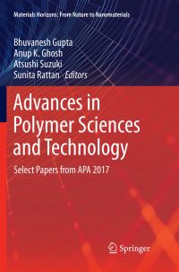 Book Cover for Advances in Polymer Sciences and Technology by Bhuvanesh Gupta, Anup K Ghosh, Atsushi Suzuki, Sunita Rattan