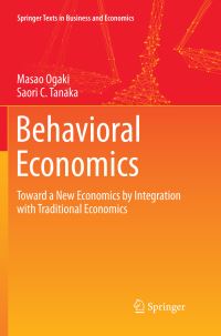 Book Cover for Behavioral Economics by Masao Ogaki, Saori C Tanaka