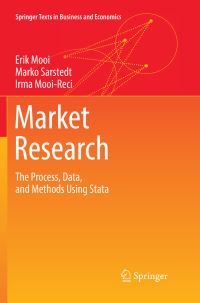 Book Cover for Market Research by Erik Mooi, Marko Sarstedt, Irma MooiReci