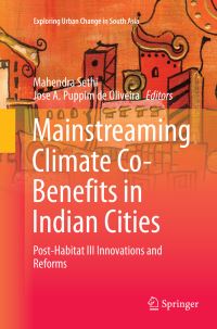 Book Cover for Mainstreaming Climate Co-Benefits in Indian Cities by Mahendra Sethi, Jose A Puppim de Oliveira