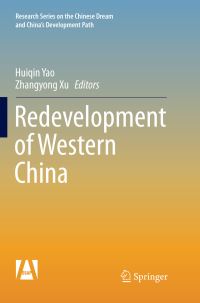 Book Cover for Redevelopment of Western China by Huiqin Yao, Zhangyong Xu