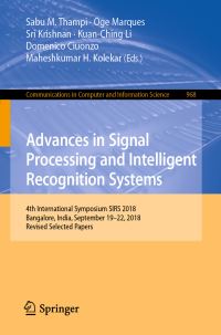 Book Cover for Advances in Signal Processing and Intelligent Recognition Systems by International Symposium on Advances in Signal Processing and Intelligent Recognition Systems