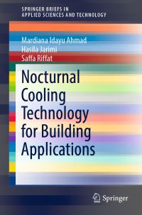 Book Cover for Nocturnal Cooling Technology for Building Applications by Mardiana Idayu Ahmad, Hasila Jarimi, Saffa Riffat