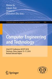 Book Cover for Computer Engineering and Technology by NCCET Conference