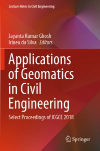 Book Cover for Applications of Geomatics in Civil Engineering by Jayanta Kumar Ghosh, Irineu da Silva
