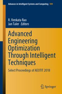 Book Cover for Advanced Engineering Optimization Through Intelligent Techniques by R Venkata Rao, Jan Taler