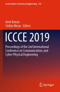 Book Cover for ICCCE 2019 by Amit Kumar, Stefan Mozar
