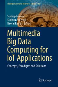 Book Cover for Multimedia Big Data Computing for IoT Applications by Sudeep Tanwar, Sudhanshu Tyagi, Neeraj Kumar