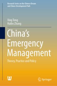 Book Cover for China's Emergency Management by Xing Tong, Haibo Zhang