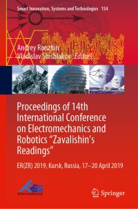 Book Cover for Proceedings of 14th International Conference on Electromechanics and Robotics 