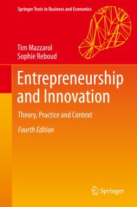 Book Cover for Entrepreneurship and Innovation by Tim Mazzarol, Sophie Reboud