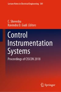 Book Cover for Control Instrumentation Systems by C Shreesha, Ravindra D Gudi