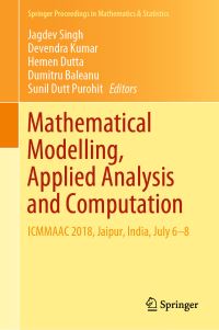 Book Cover for Mathematical Modelling, Applied Analysis and Computation by International Conference on Mathematical Modelling Applied Analysis and Computation, India JECRC University Jaipur