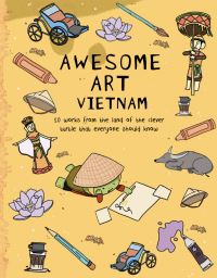 Book Cover for Awesome Art Vietnam by Ann Proctor