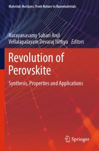 Book Cover for Revolution of Perovskite by Narayanasamy Sabari Arul, Vellalapalayam Devaraj Nithya