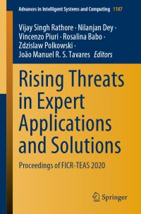 Book Cover for Rising Threats in Expert Applications and Solutions by Vijay Singh Rathore, Nilanjan Dey, Vincenzo Piuri, Rosalina Babo, Zdzislaw Polkowski, João Manuel R S Tavares