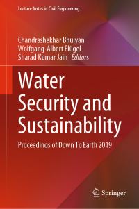 Book Cover for Water Security and Sustainability by Chandrashekhar Bhuiyan, WolfgangAlbert Flügel, Sharad Kumar Jain