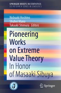 Book Cover for Pioneering Works on Extreme Value Theory JSS Research Series in Statistics by Nobuaki Hoshino, Shuhei Mano, Takaaki Shimura