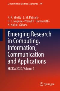 Book Cover for Emerging Research in Computing, Information, Communication and Applications by N R Shetty, L M Patnaik, H C Nagaraj, Prasad N Hamsavath, N Nalini
