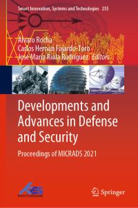 Book Cover for Developments and Advances in Defense and Security by Multidisciplinary International Conference of Research Applied to Defense and Security