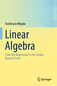 Book Cover for Linear Algebra by Toshitsune Miyake