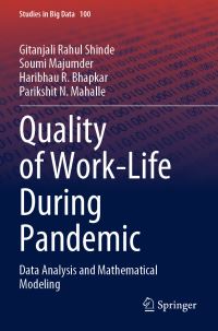Book Cover for Quality of Work-Life During Pandemic by Gitanjali Rahul Shinde, Soumi Majumder, Haribhau R Bhapkar, Parikshit N Mahalle