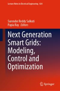 Book Cover for Next Generation Smart Grids by Surender Reddy Salkuti, Papia Ray