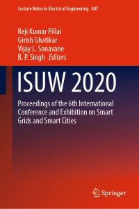 Book Cover for ISUW 2020 by International Conference and Exhibition on Smart Grids and Smart Cities