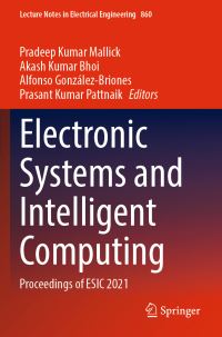 Book Cover for Electronic Systems and Intelligent Computing by ESIC Conference