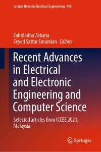 Book Cover for Recent Advances in Electrical and Electronic Engineering and Computer Science by Electrical  Electronic Engineering International Conference on Computer Science