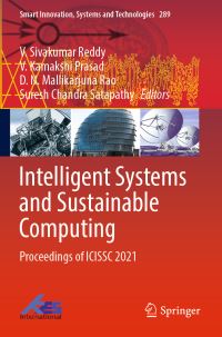 Book Cover for Intelligent Systems and Sustainable Computing by International Conference on Intelligent Systems and Sustainable Computing, Malla Reddy University