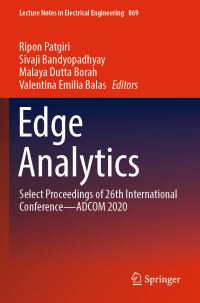 Book Cover for Edge Analytics by International Conference on Advanced Computing  Communications