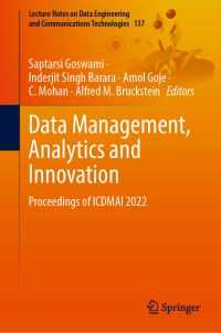Book Cover for Data Management, Analytics and Innovation by Analytics and Innovation International Conference on Data Management