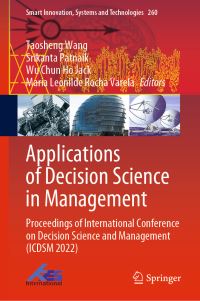 Book Cover for Applications of Decision Science in Management by International Conference on Decision Science and Management