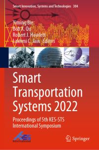 Book Cover for Smart Transportation Systems 2022 by KES International Symposium on Smart Transportation Systems