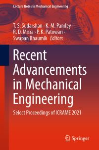 Book Cover for Recent Advancements in Mechanical Engineering by International Conference on Recent Advancements of Mechanical Engineering, India National Institute of Technology Silchar